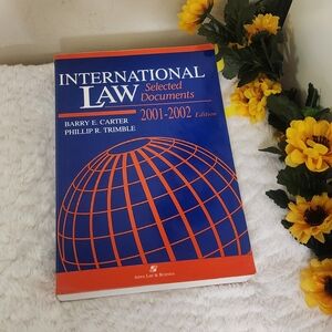 International Law Selected Documents Notebook - Blue Cover